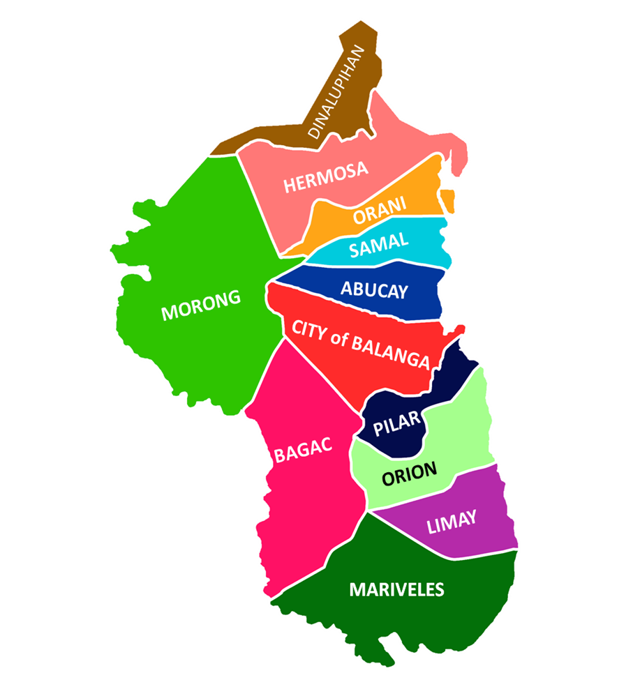 Bataan Peninsula Map